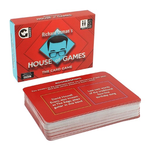 Ginger fox house games card - fox,