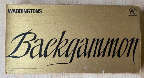 Vintage backgammon waddingtons - vintage,