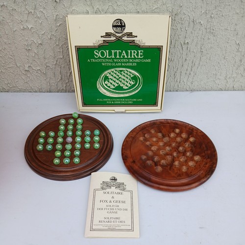 House marbles solitaire - house,