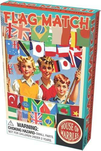 House marbles flag match - marbles,