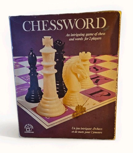 Vintage chessword game - chessword,