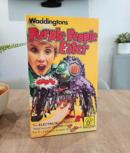 Waddingtons purple people - purple,