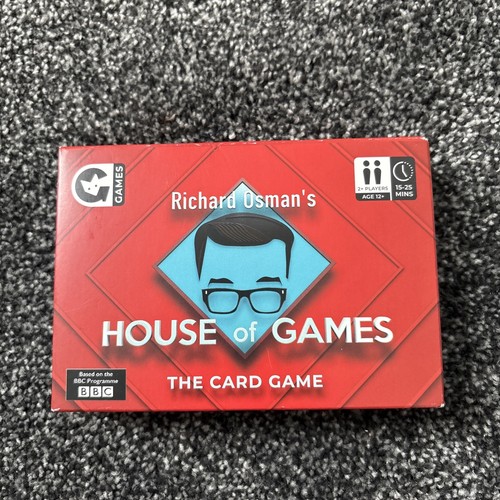 House games card - of,
