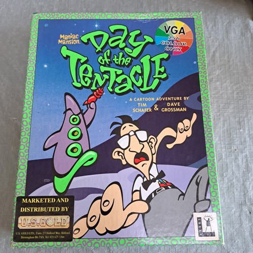 Maniac mansion day the - maniac,