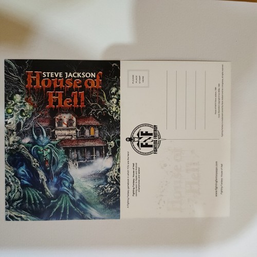 Fighting fantasy house hell - house, of
